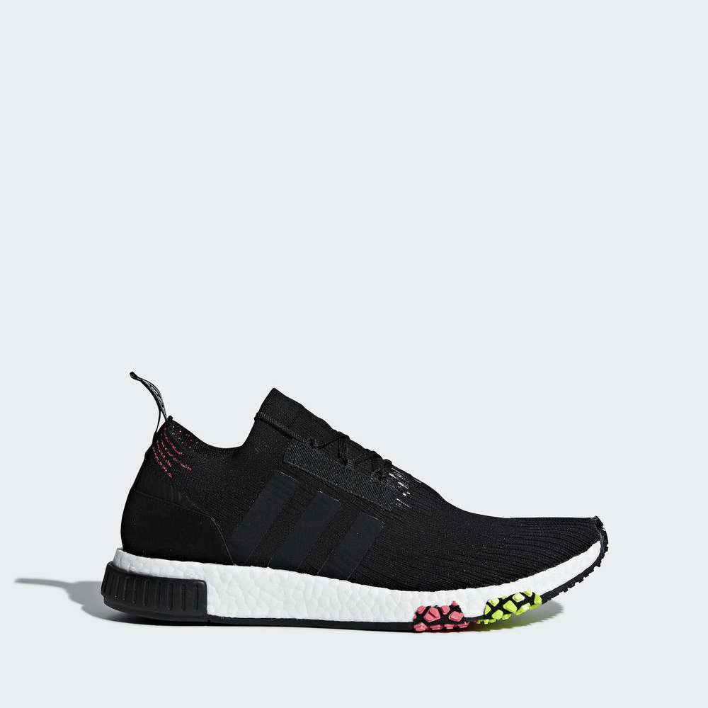 Adidas Nmd_racer Primeknit - Originals γυναικεια - Μαυρα/Μαυρα/Ροζ,Μέγεθος: EU 36 – 54 2/3 (645FUSHI